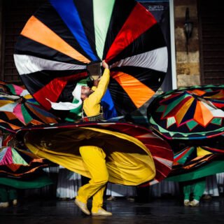 Espectáculo Tanoura en Wekalet El Ghouri