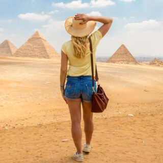 Noche en El Cairo desde el puerto de Alejandría