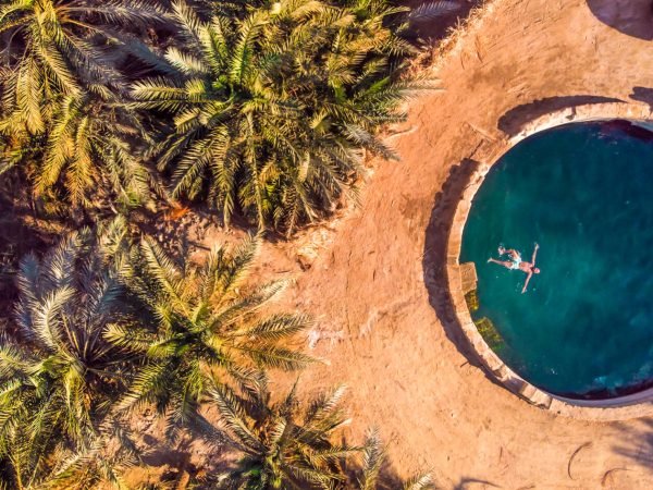 A-wonderful-shot-of-a-traveler-from-one-of-the-wonderful-springs-in-Siwa